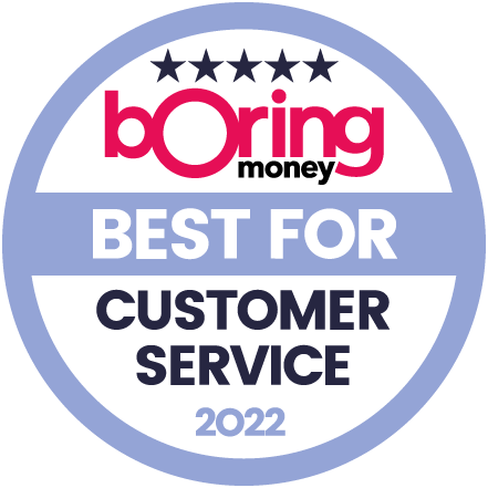 Boring money - Best for Customer Service 2022